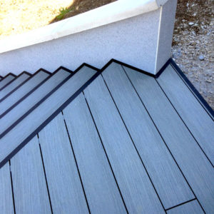 Terrasse composite Optima Plus gris basalte Océwood